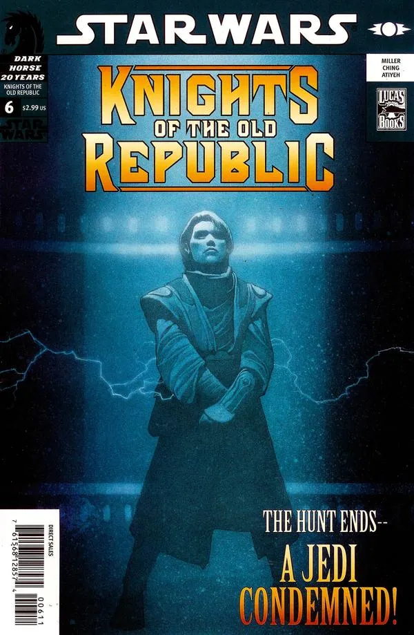 Cover of Star Wars Knights of the Old Republic #6