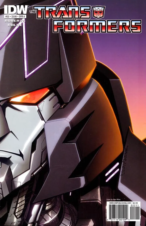 Cover of The Transformers #22
