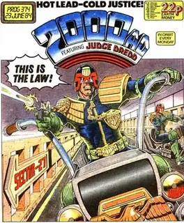 Cover of 2000 AD #374