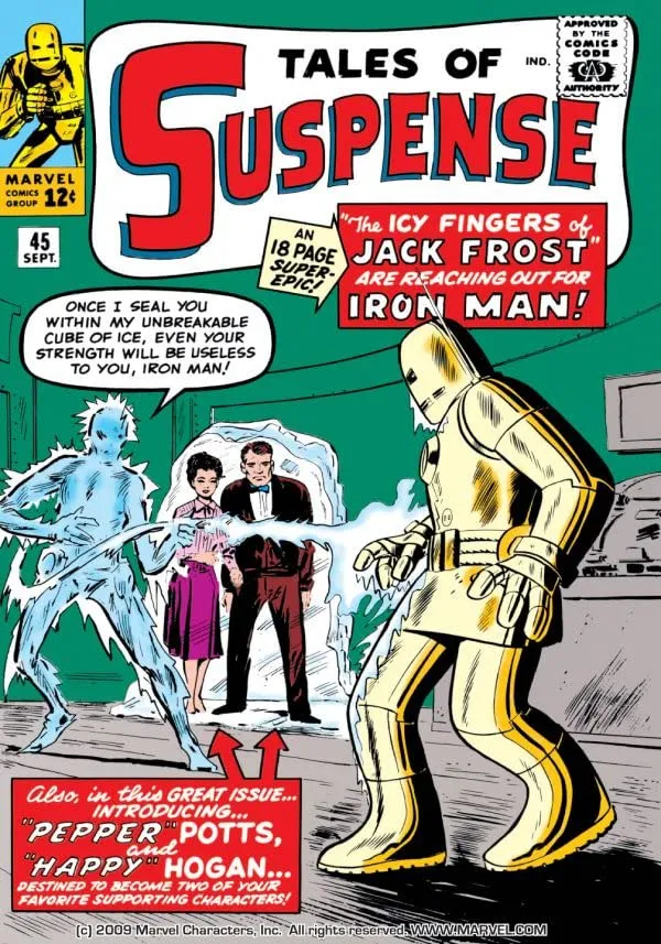 Cover of Tales of Suspense #45