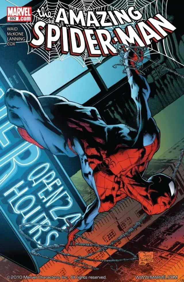 Cover of The Amazing Spider-Man #592