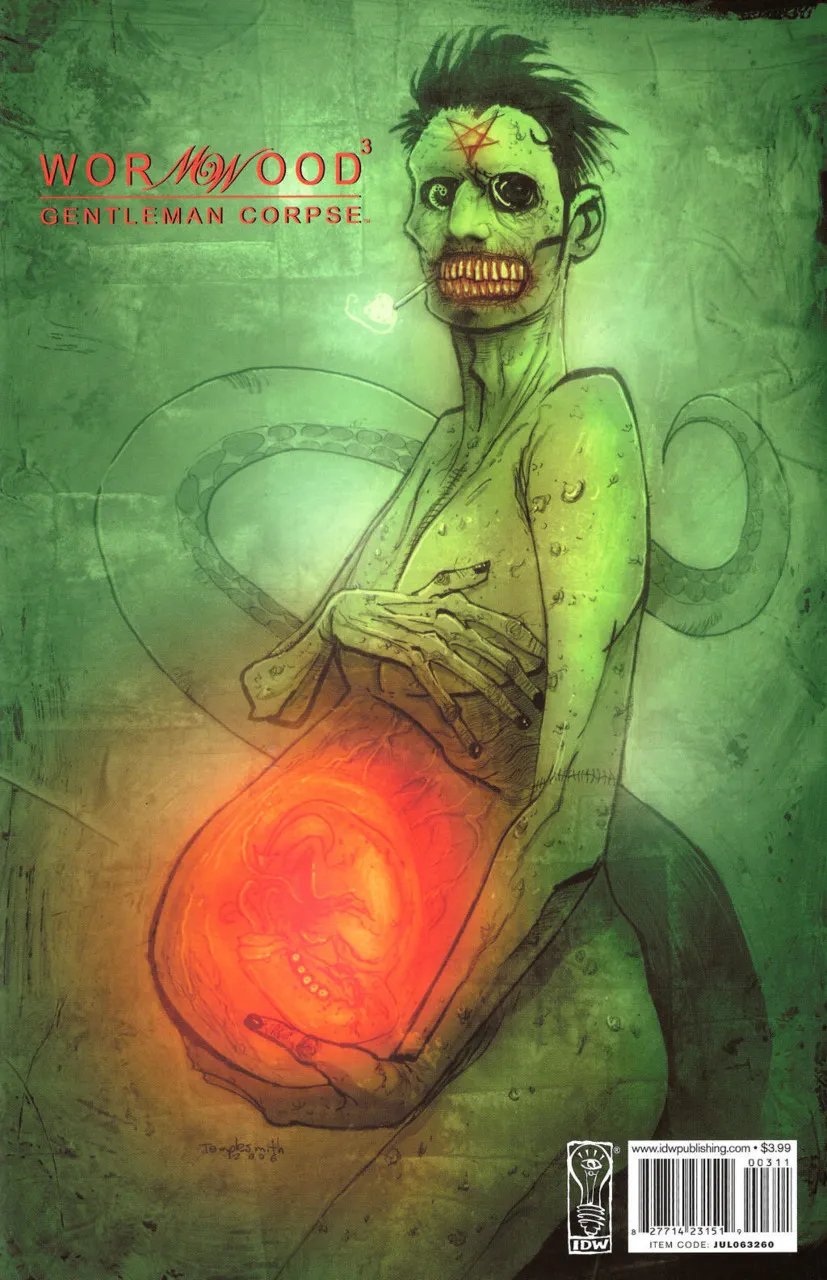 Cover of Wormwood Gentleman Corpse #3