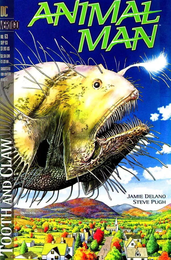 Cover of Animal Man #63