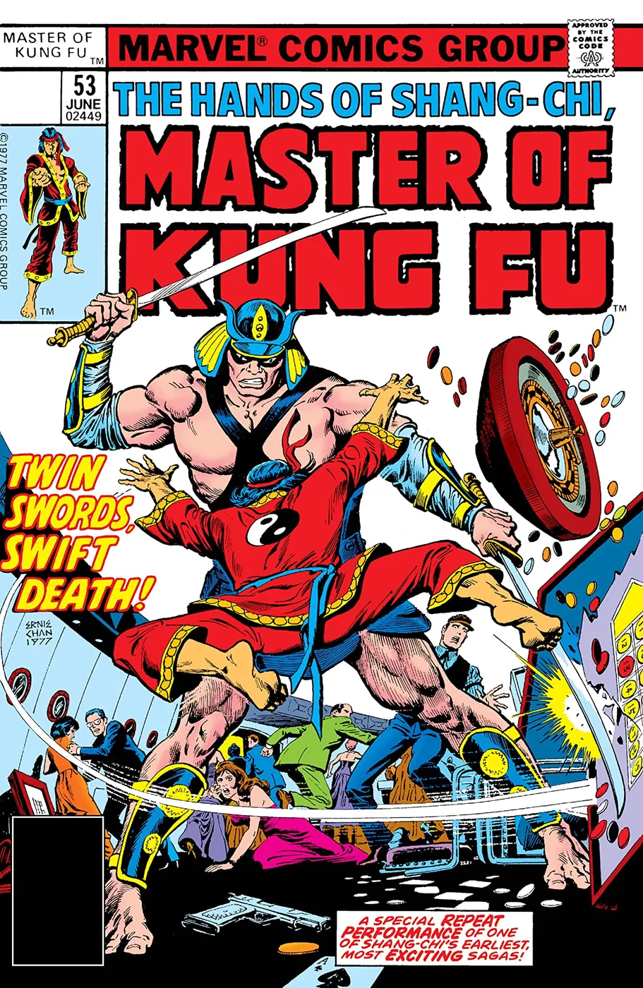 Cover of Master of Kung Fu #53