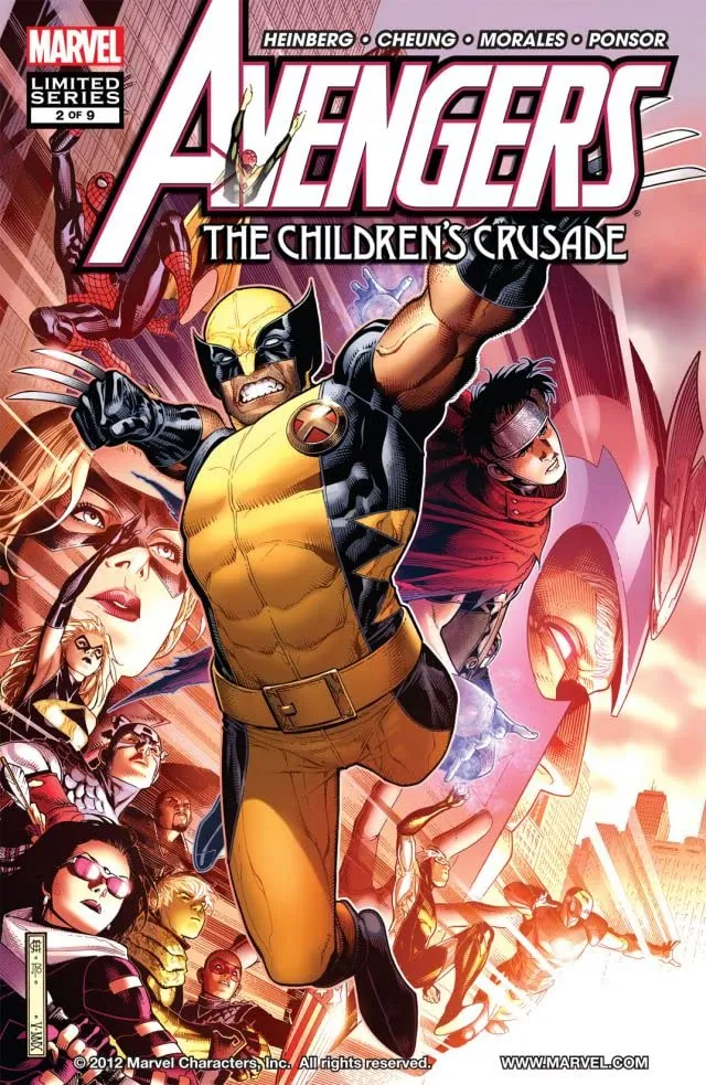 Cover of Avengers: The Children's Crusade #2