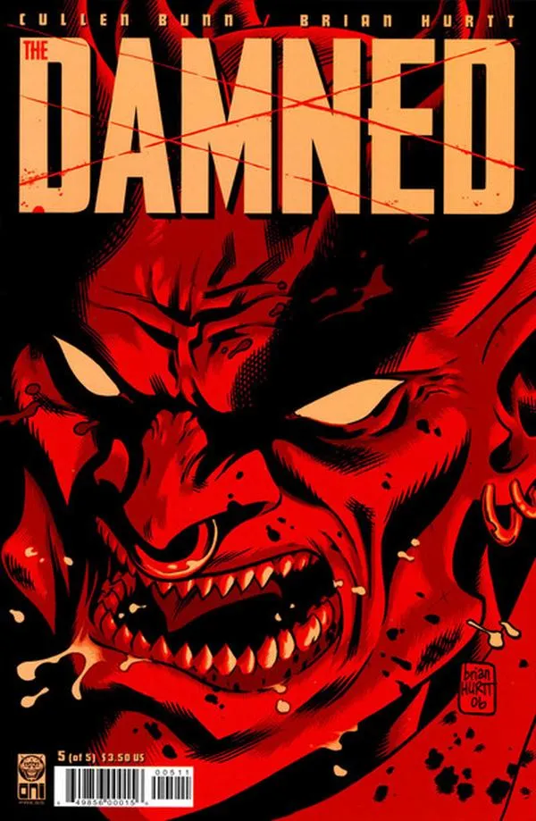 Cover of The Damned #5