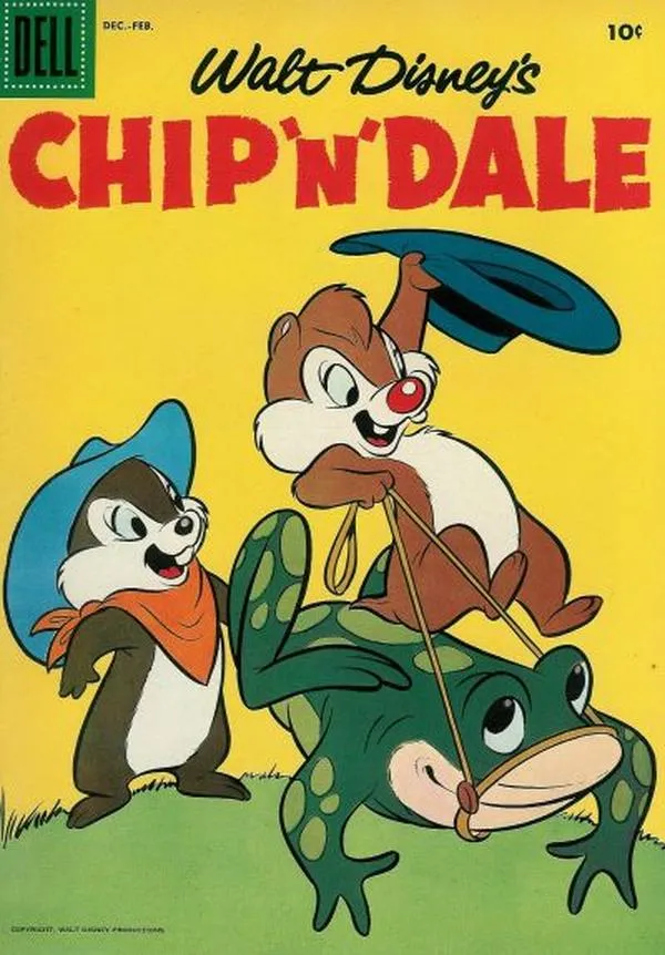 Cover of Walt Disney's Chip 'n' Dale #8