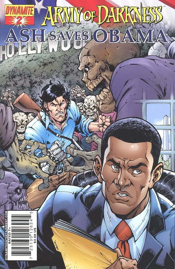 Cover of Army of Darkness: Ash Saves Obama #2