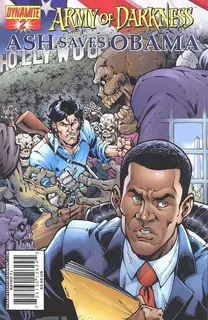 Cover of Army of Darkness: Ash Saves Obama #2