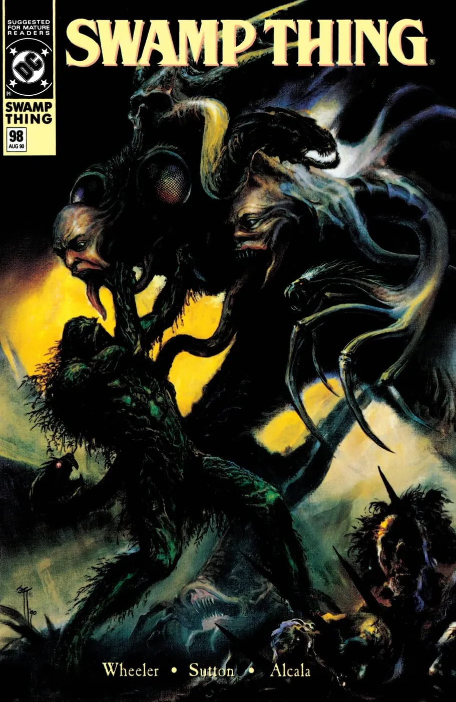 Cover of Swamp Thing #98