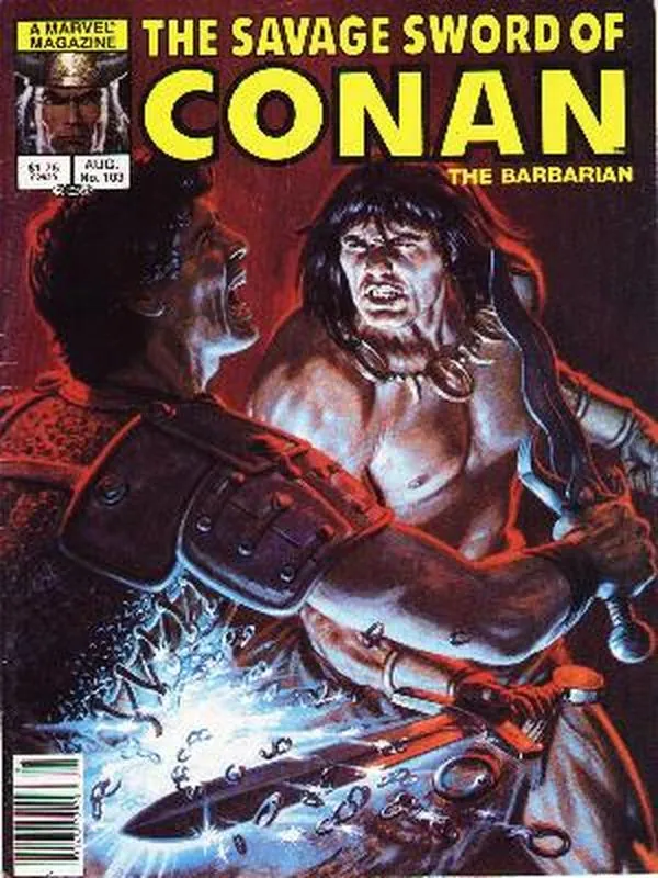 Cover of The Savage Sword of Conan #103