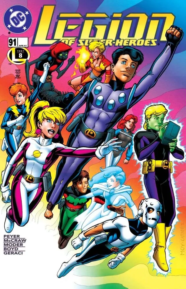 Cover of Legion of Super-Heroes #91