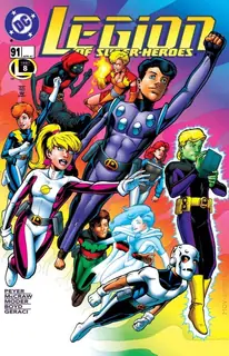Cover of Legion of Super-Heroes #91
