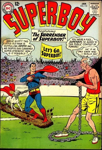 Cover of Superboy #110