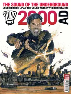 Cover of 2000 AD #1822