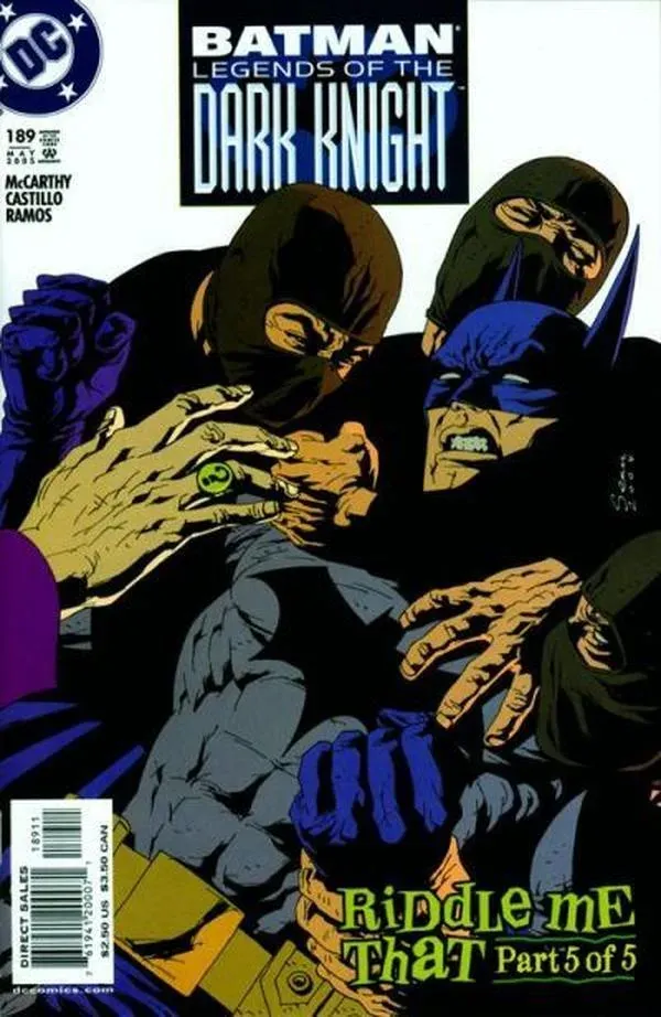 Cover of Batman: Legends of the Dark Knight #189
