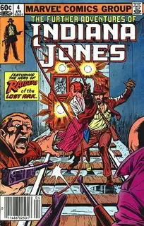 Cover of The Further Adventures of Indiana Jones #4