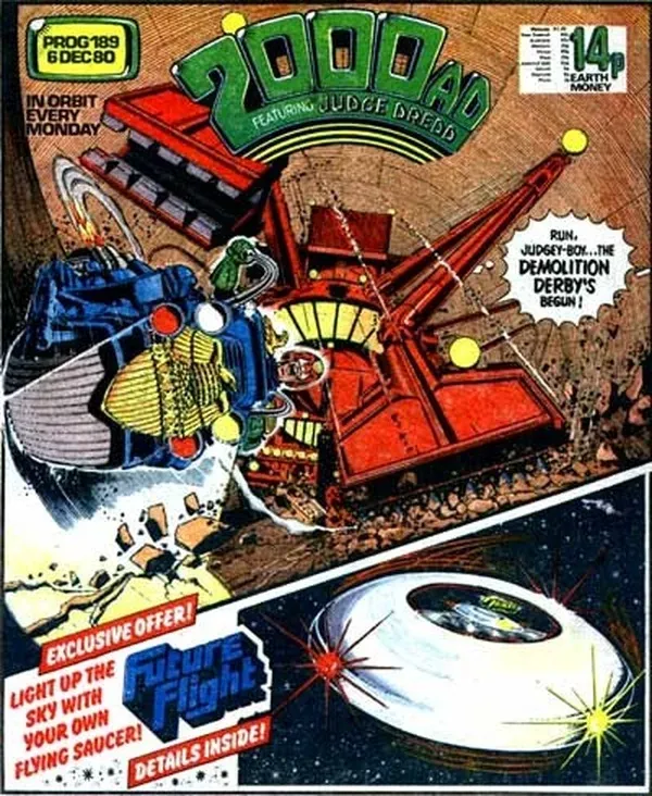 Cover of 2000 AD #189