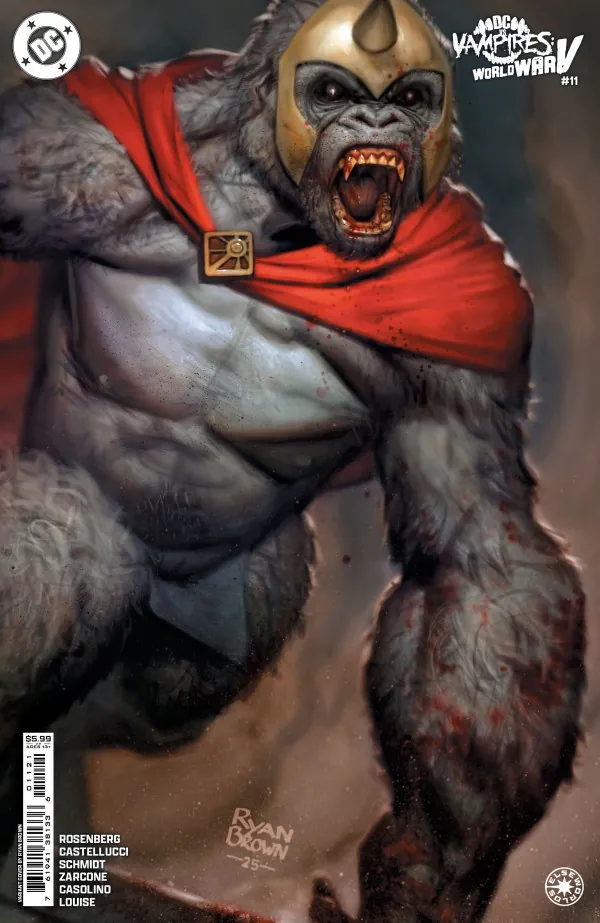 Cover of DC vs. Vampires: World War V #11