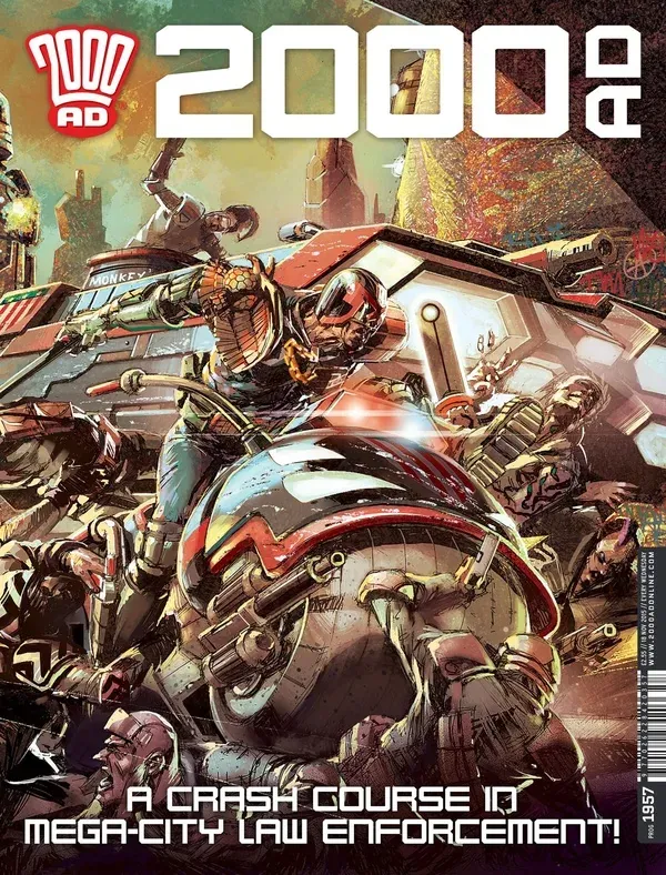 Cover of 2000 AD #1957