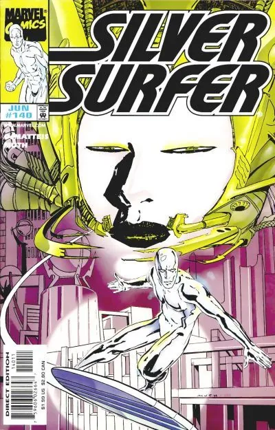 Cover of Silver Surfer #140