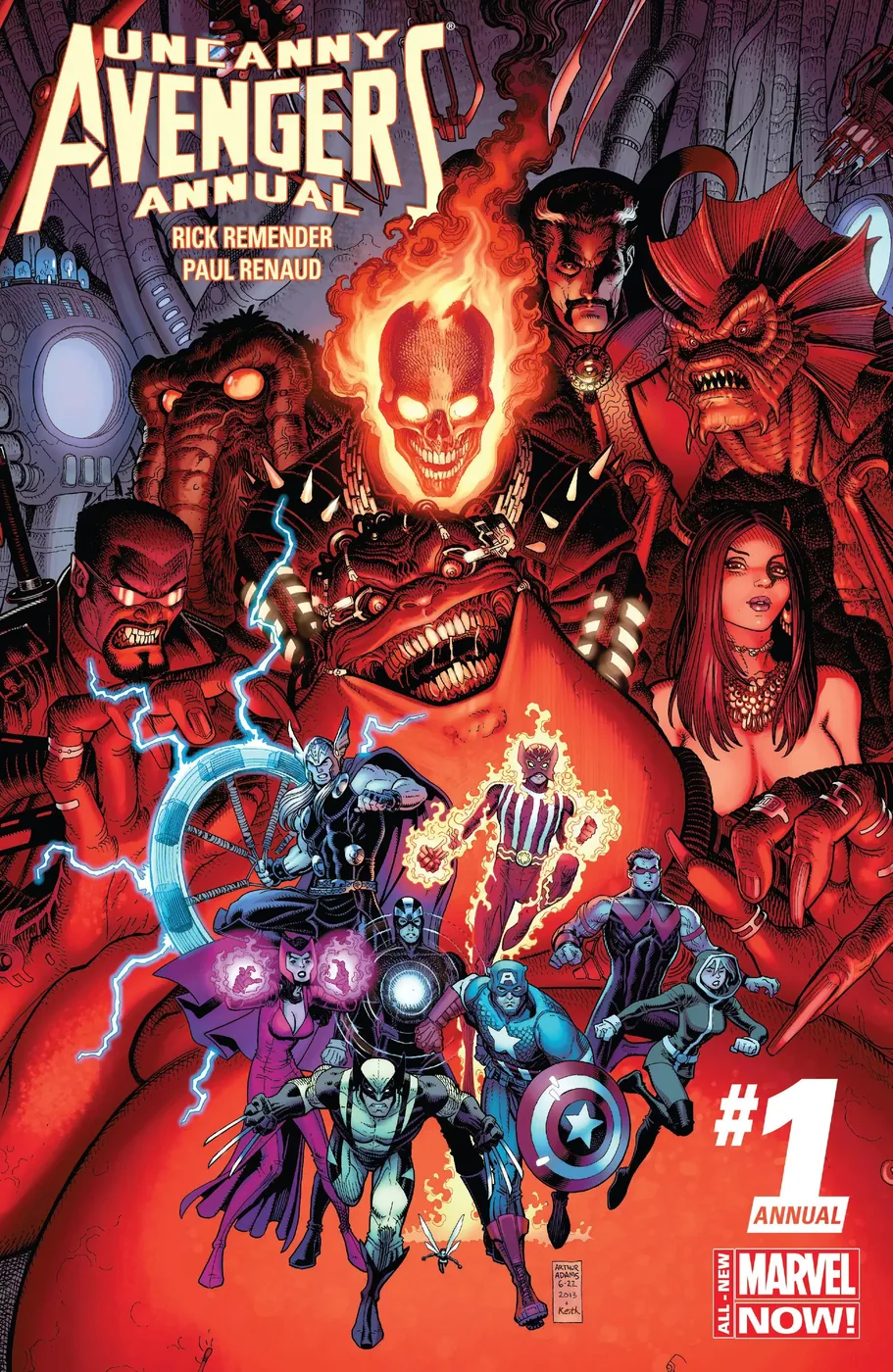 Cover of Uncanny Avengers Annual #1