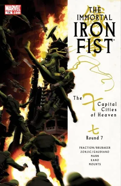 Cover of The Immortal Iron Fist #14