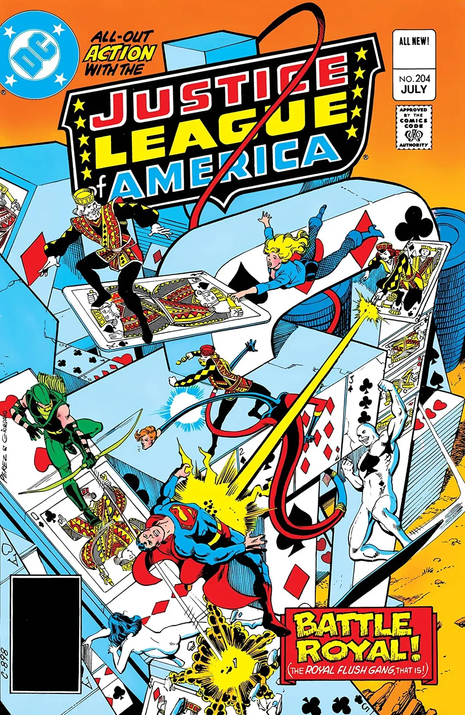 Cover of Justice League of America #204