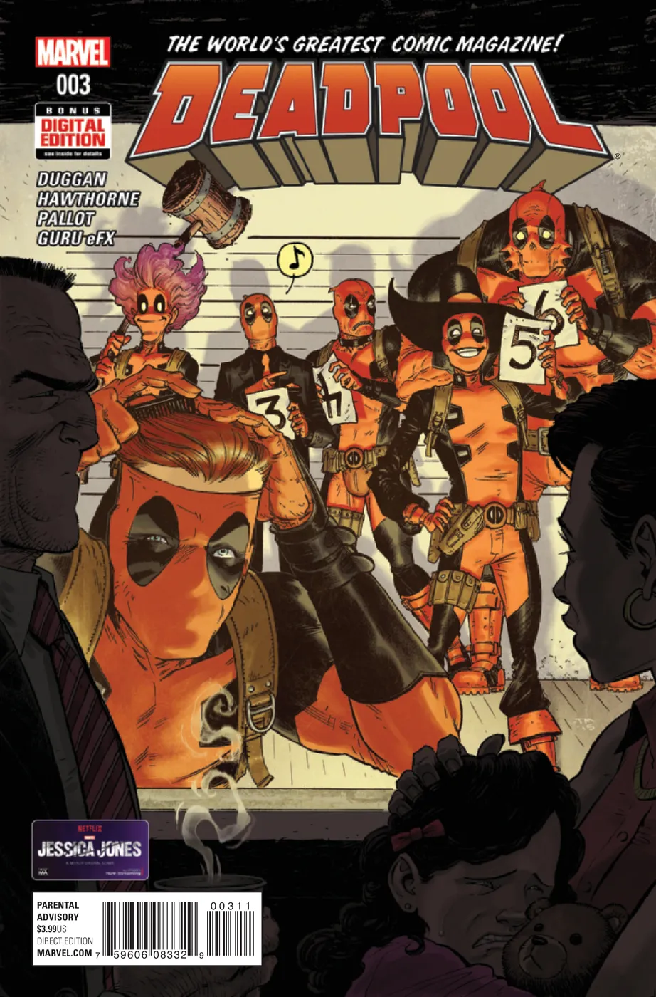 Cover of Deadpool #3