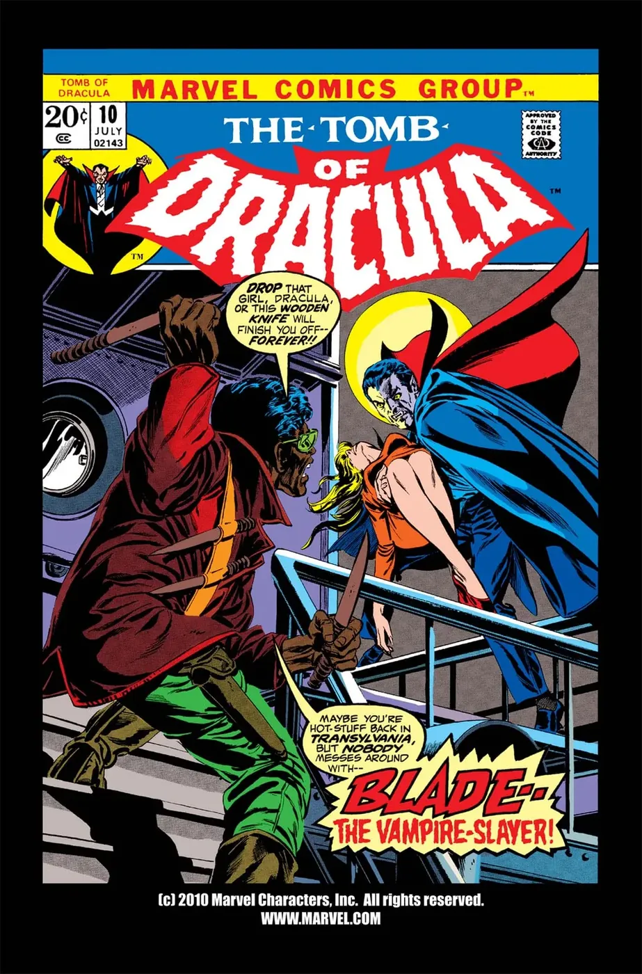 Cover of Tomb of Dracula #10