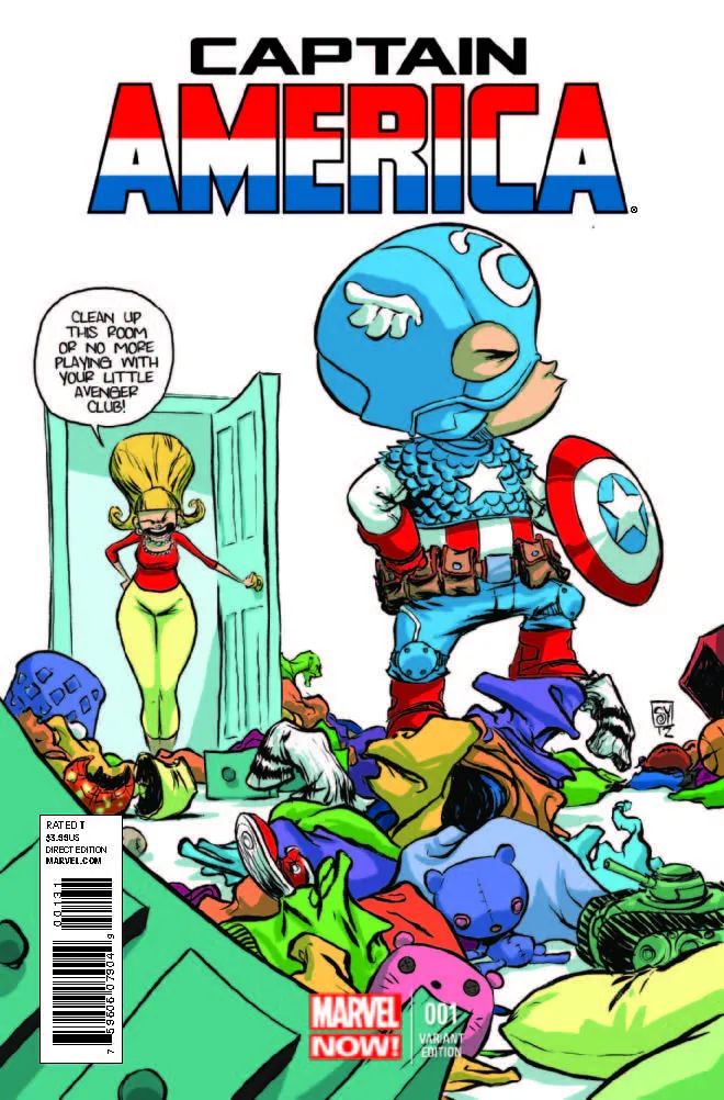 Cover of Captain America #1