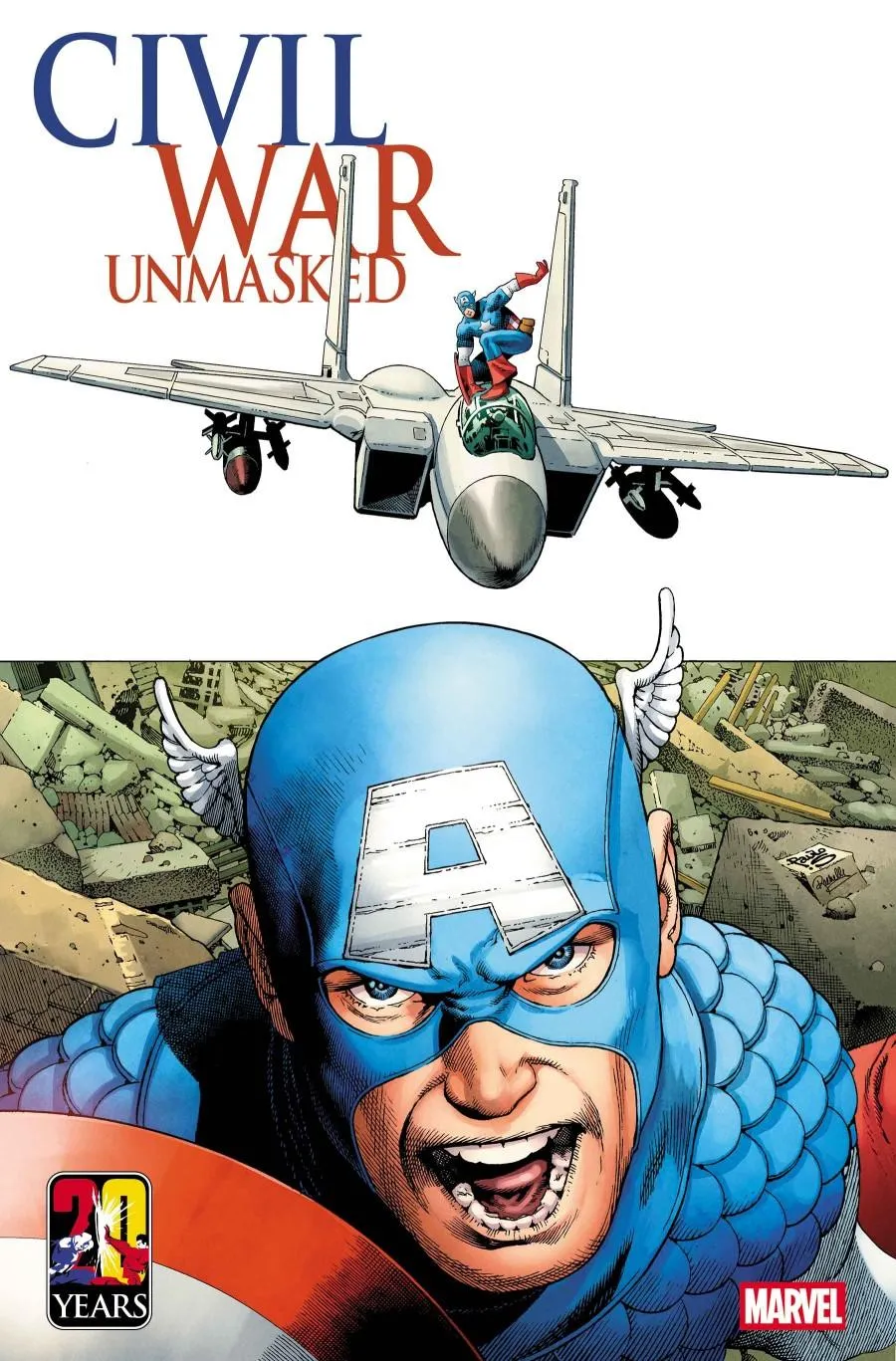 Cover of Civil War: Unmasked #3