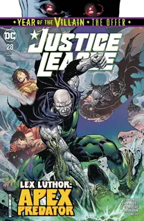 Cover of Justice League #28
