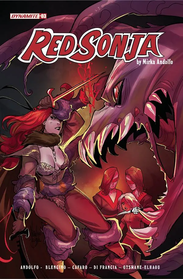 Cover of Red Sonja #3