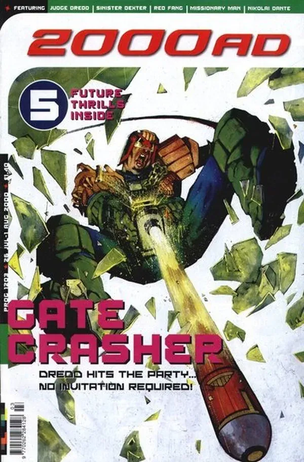 Cover of 2000 AD #1203