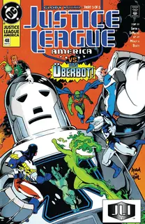 Cover of Justice League America #48