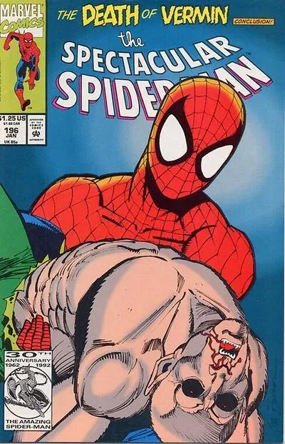 Cover of The Spectacular Spider-Man #196