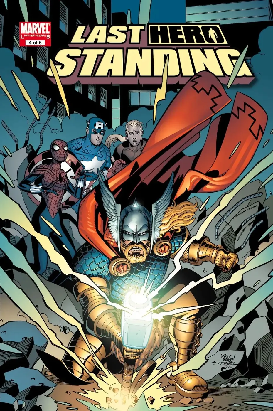 Cover of Last Hero Standing #4