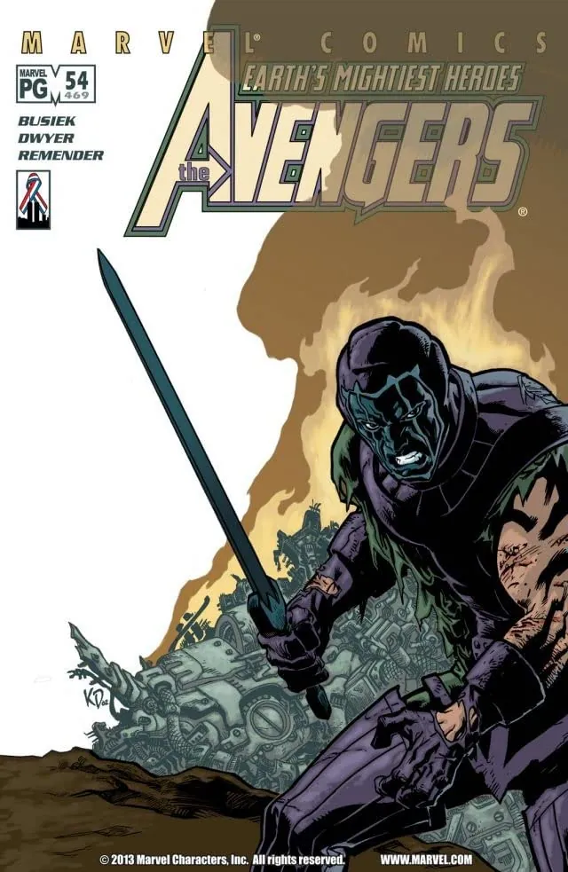 Cover of Avengers #54 (469)