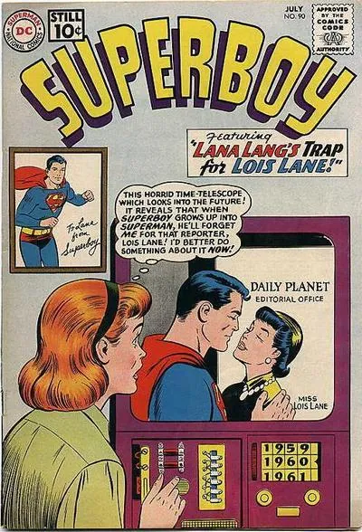 Cover of Superboy #90
