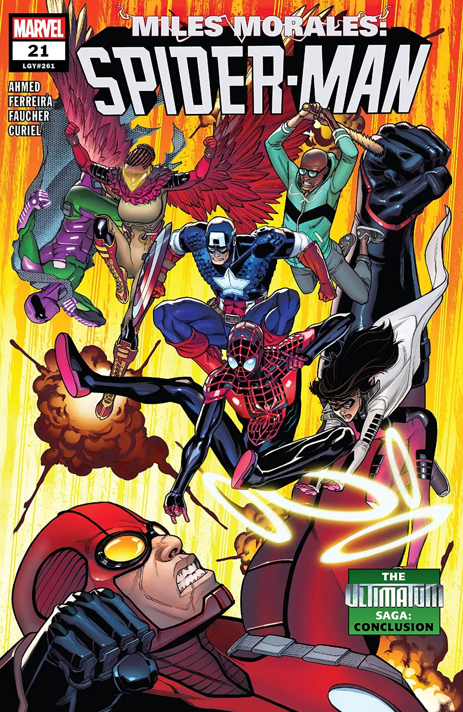 Cover of Miles Morales: Spider-Man #21 (261)