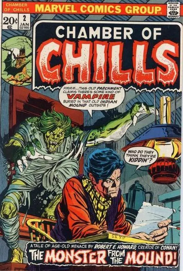 Cover of Chamber of Chills #2