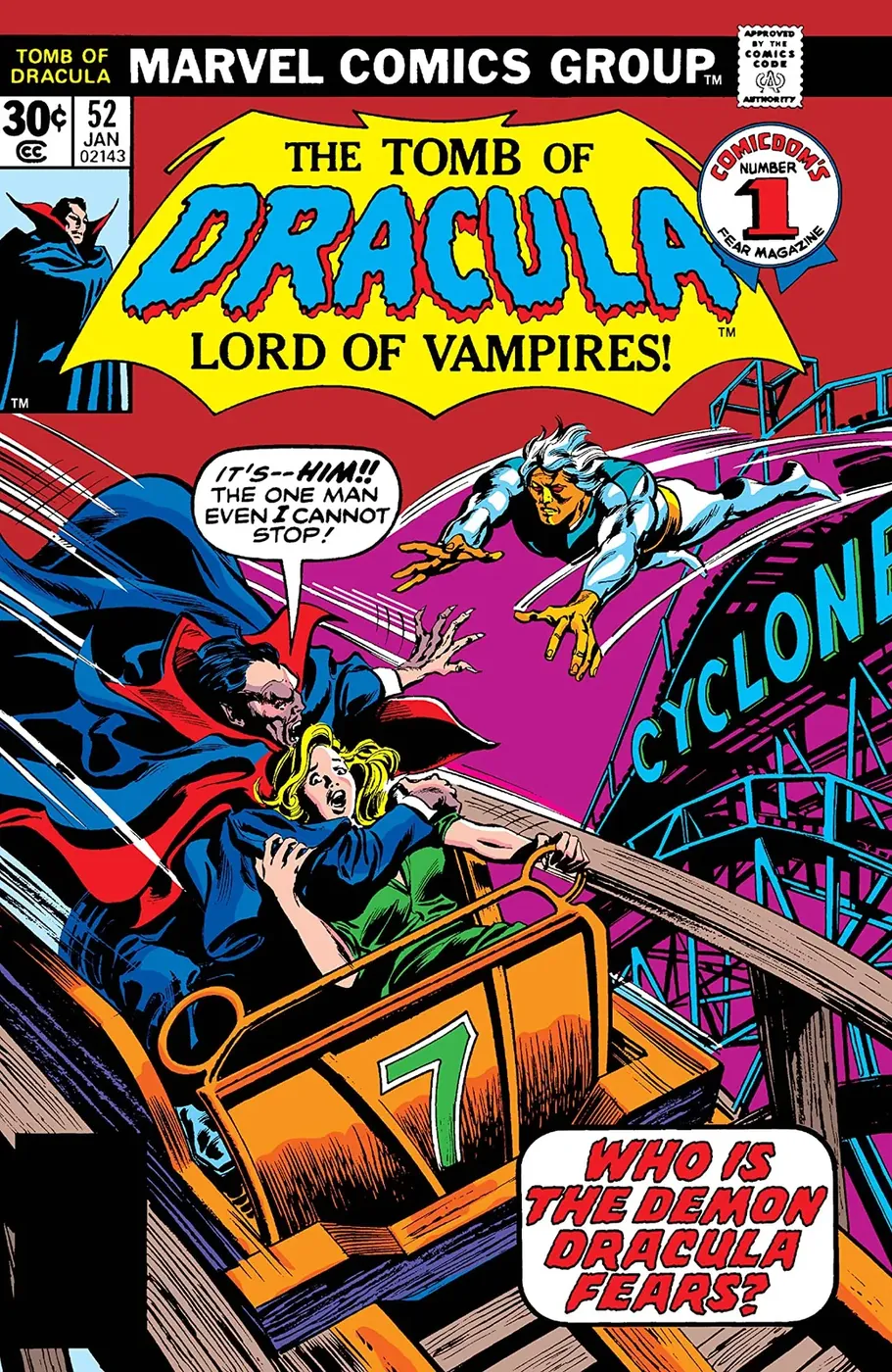 Cover of Tomb of Dracula #52