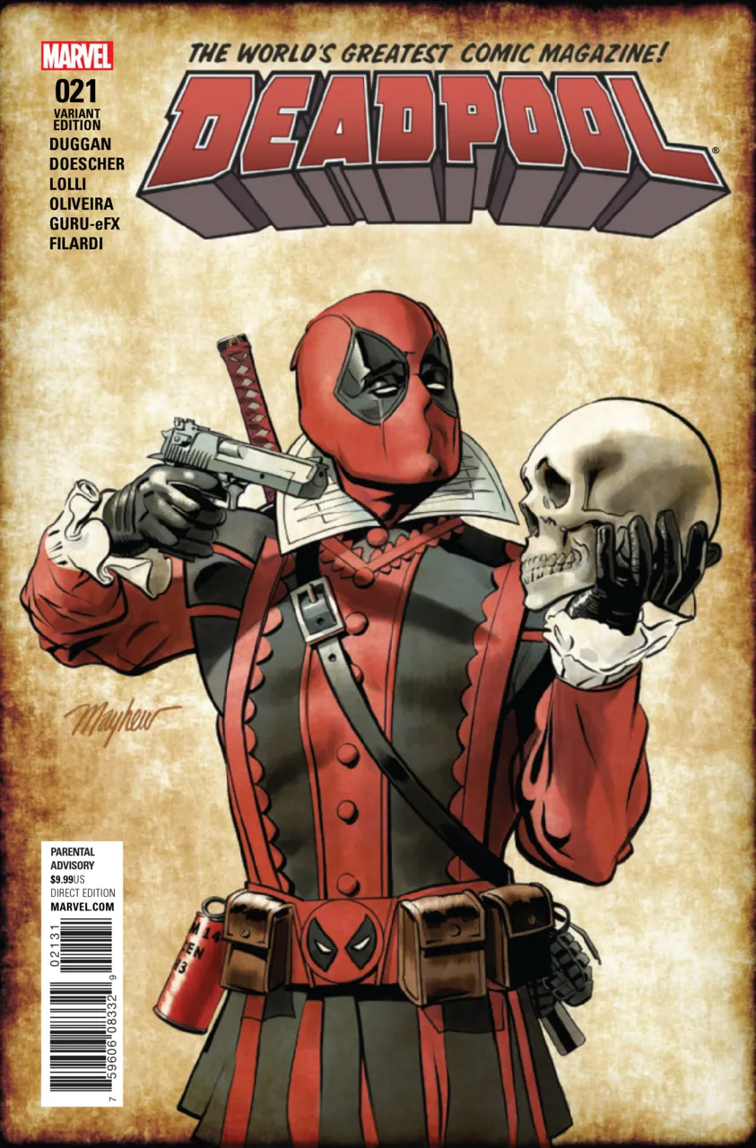 Cover of Deadpool #21