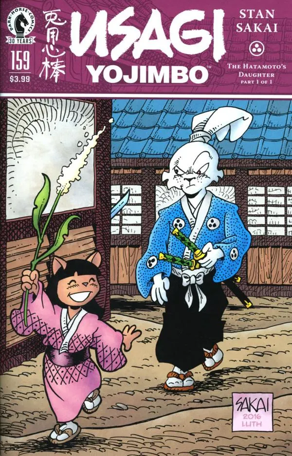 Cover of Usagi Yojimbo #159