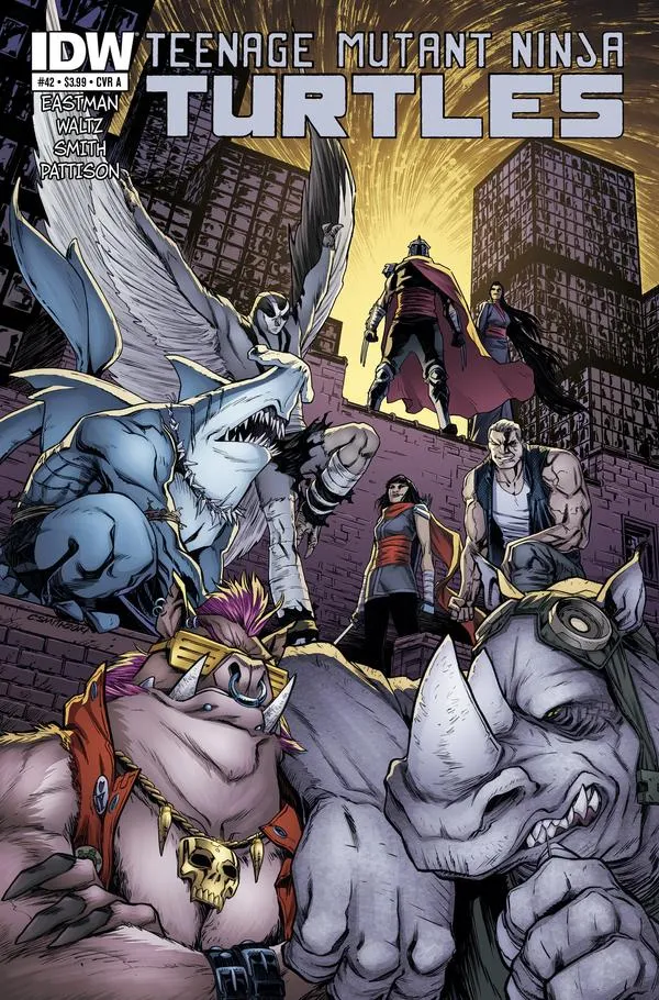 Cover of Teenage Mutant Ninja Turtles #42