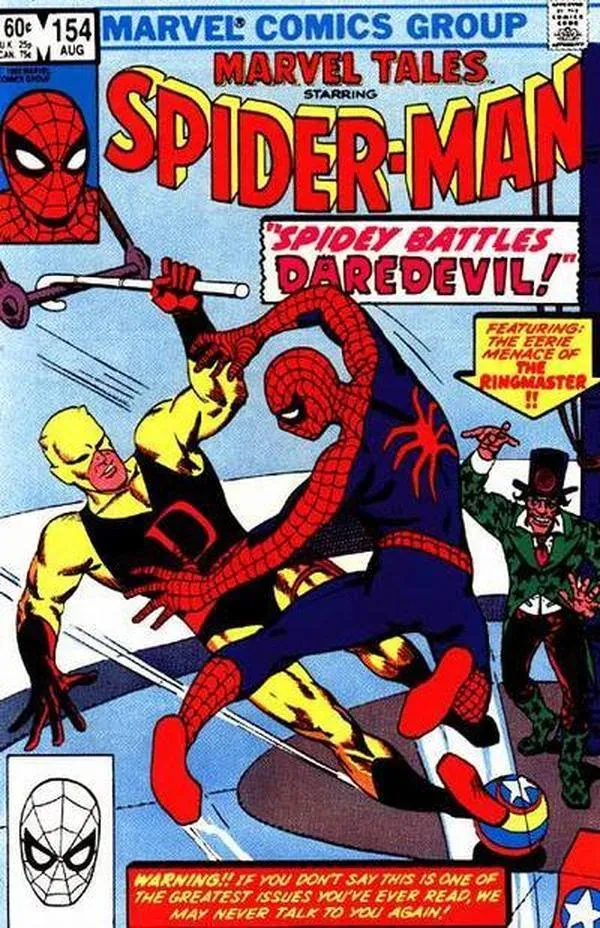 Cover of Marvel Tales #154