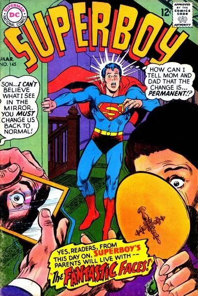 Cover of Superboy #145