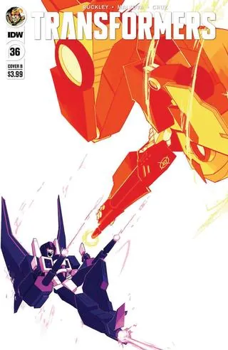 Cover of Transformers #36