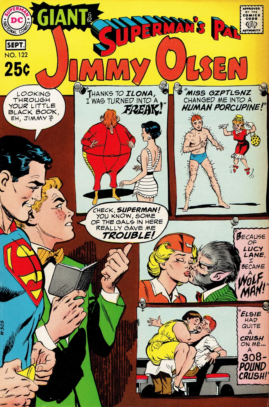 Cover of Superman's Pal, Jimmy Olsen #122